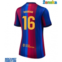 Barcelona Rodri Hernandez #16 Domaci Dres za Ženska 2026-27 Kratak Rukav